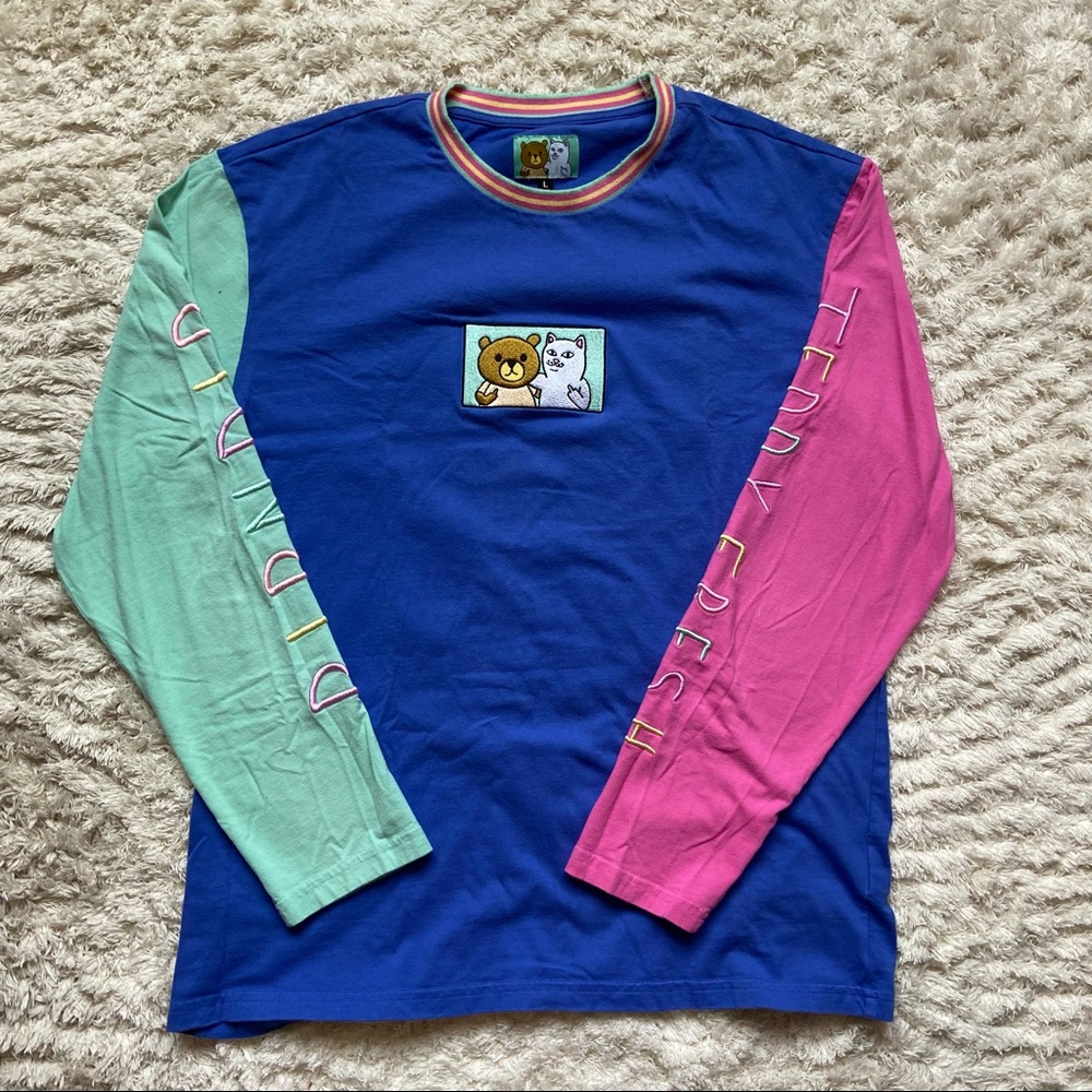 Teddy Fresh x Rip n’ Dip collab limited edition long sleeve